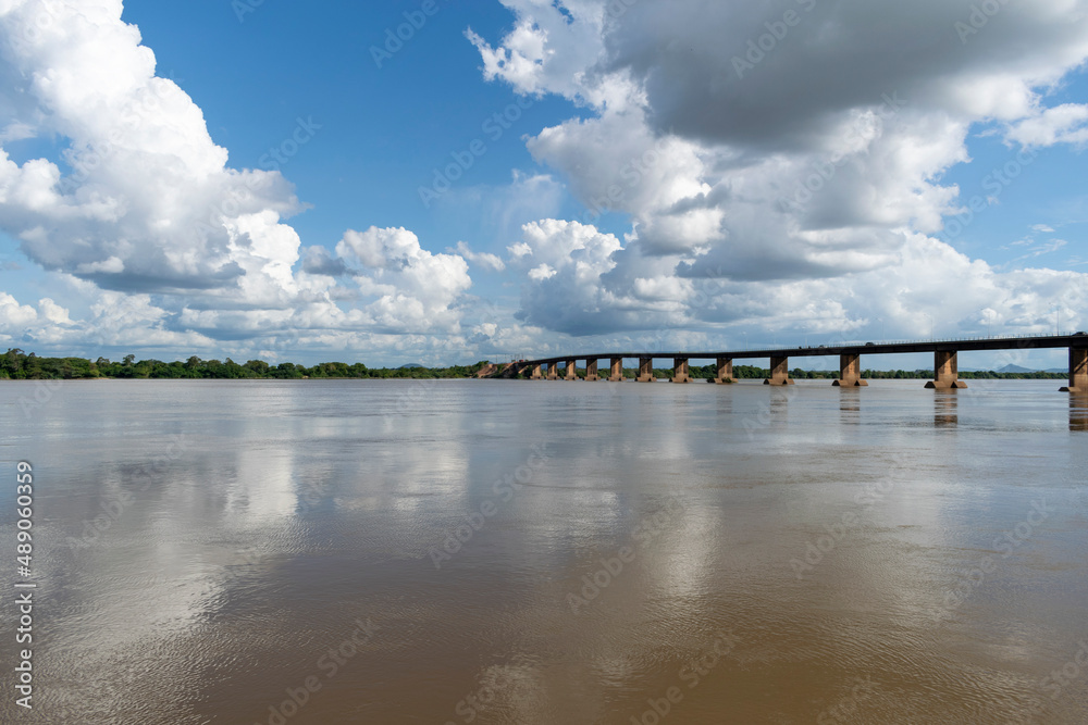 bridge over the Rio Branco in Boa Vista - Roraima
