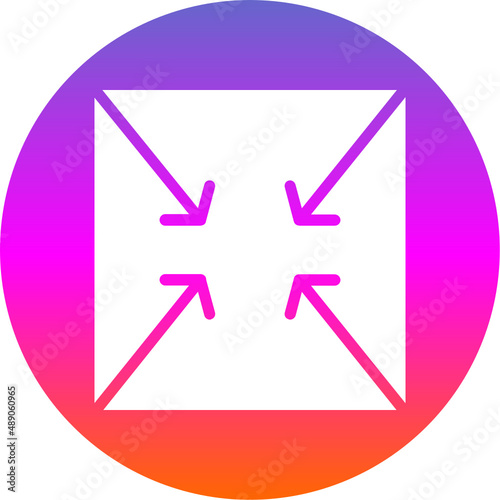 Compress Arrows Alt Icon