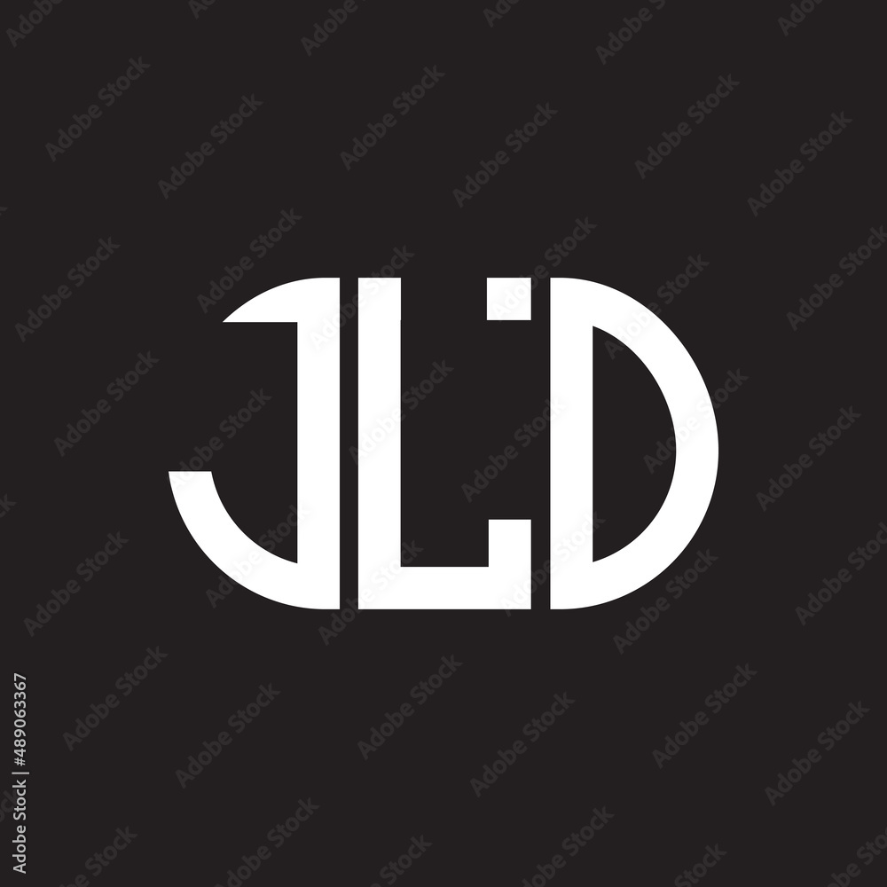 JLO letter logo design on black background. JLO creative initials letter logo concept. JLO letter design.