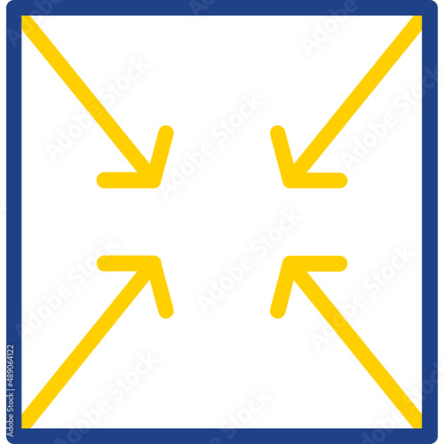 Compress Arrows Alt Icon