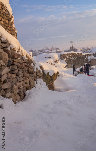 winter in the mountains