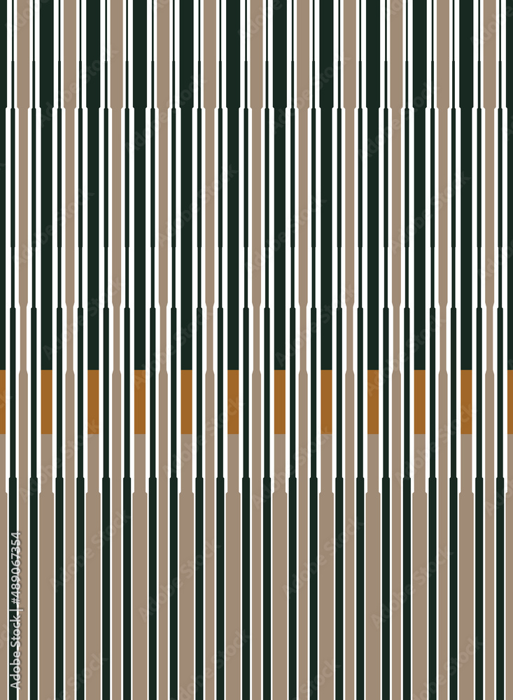 Obraz premium Seamless line pattern. Geometric fabric print. 