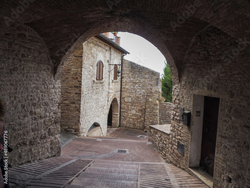 Streets of Assisi photo