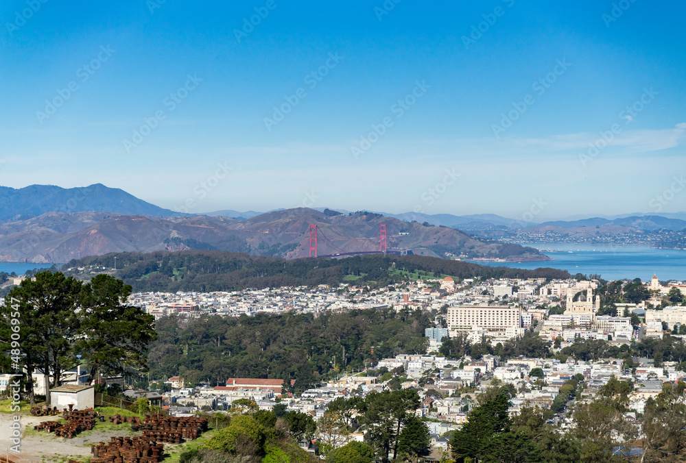 Naklejka premium san francisco