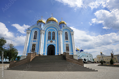 Orthodox monastery in the city of Zadonsk