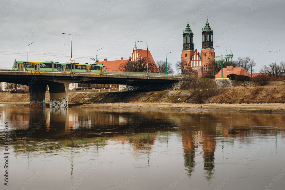 Panorama Poznania - obrazy, fototapety, plakaty 