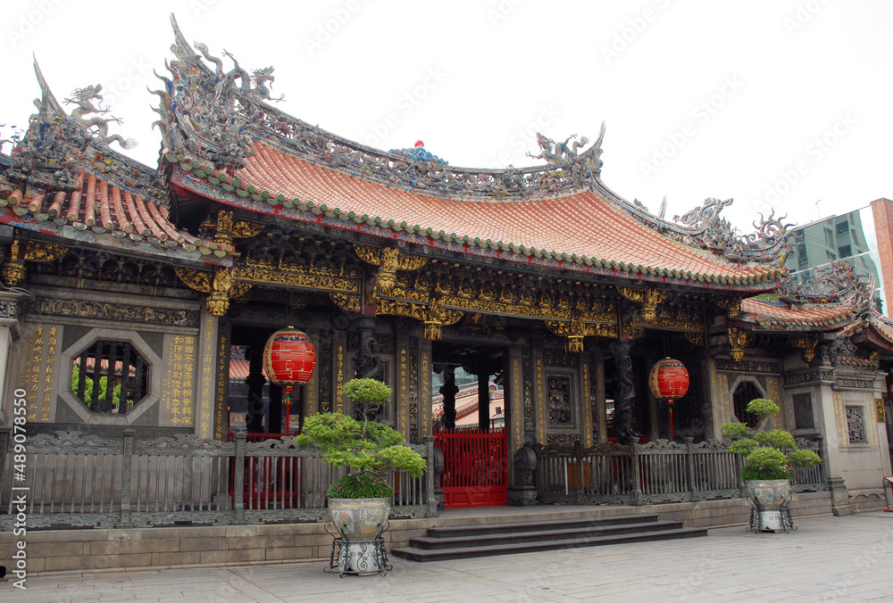龍山寺 正門 台北市万華区 龍山寺 正門 台北市万華区