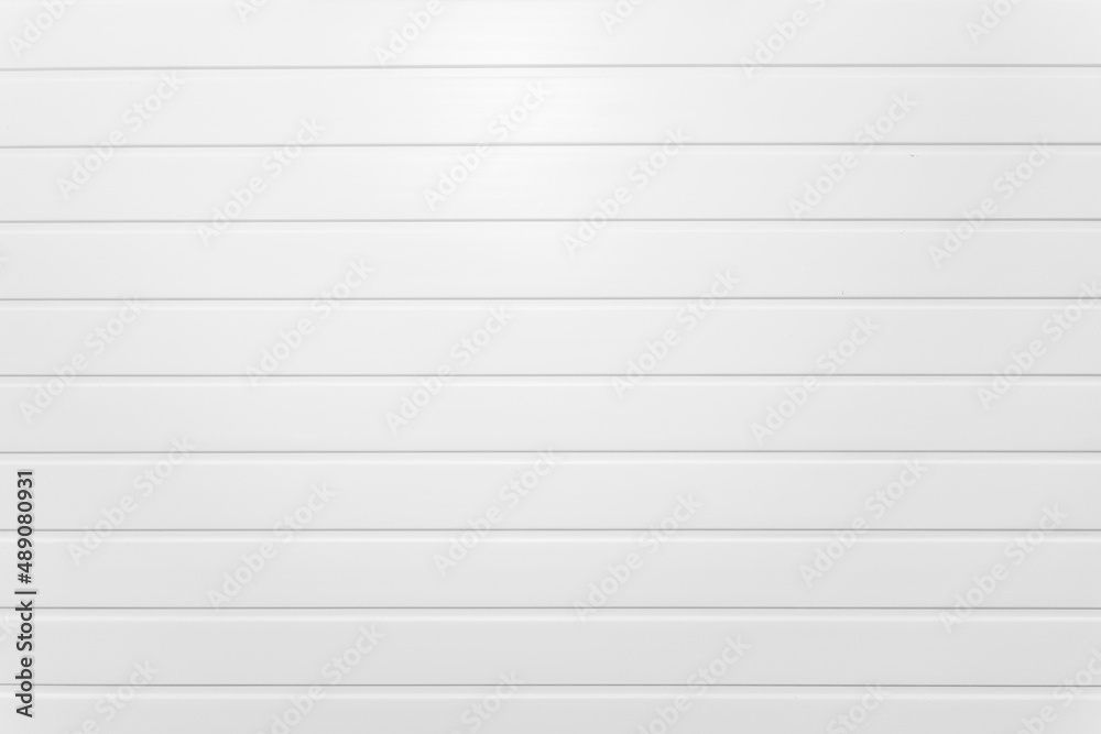 White Horizontal Line Stripe Abstract Pattern Plastic Material Wall Background Surface White Horizontal Line Stripe Abstract Pattern Plastic Material Wall Background Surface
