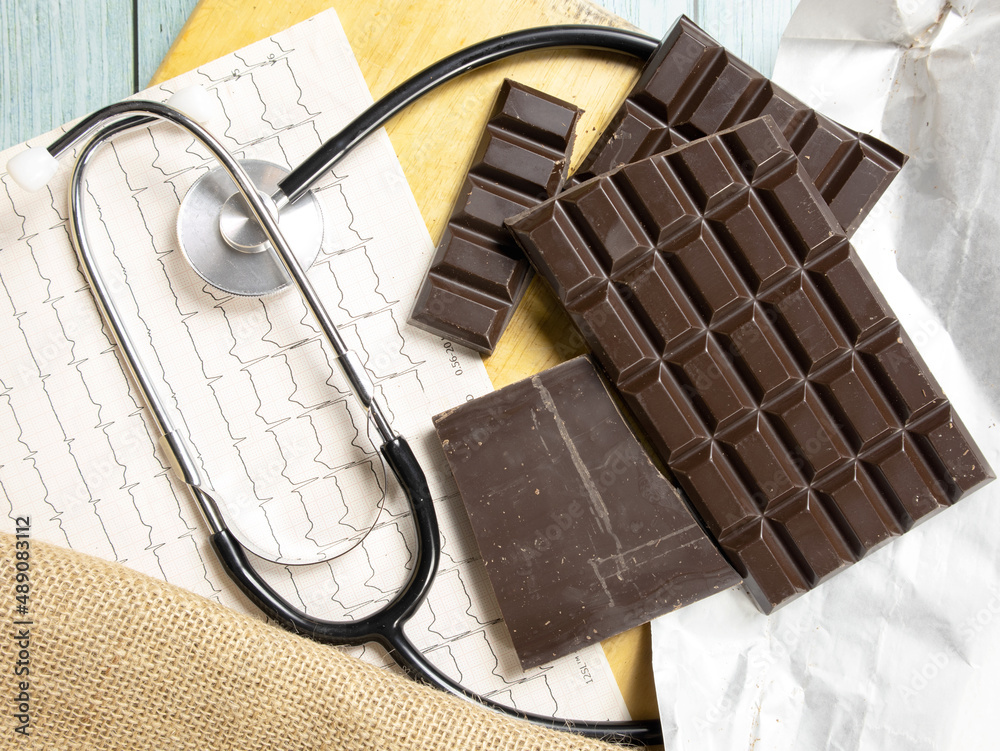 chocolate, cocoa, healthy foods to improve health, benefits for heart