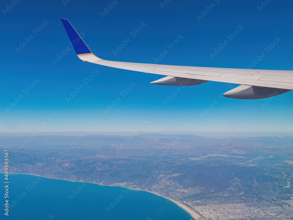 Aerial view of the Los Angeles area cityscape Aerial view of the Los Angeles area cityscape