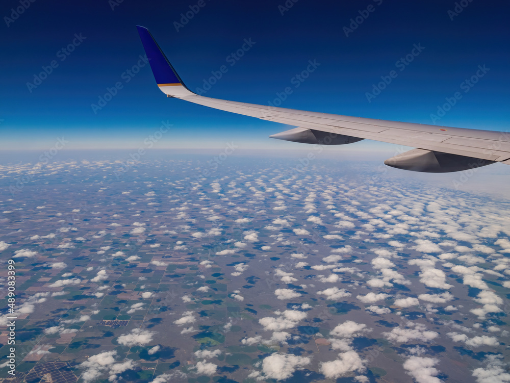 Obraz premium Aerial view of the Colorado landscape