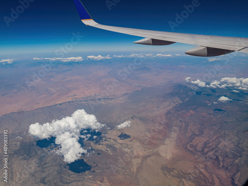 Foto Aerial view of Littlefield rural landscape