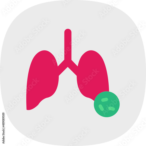 Lungs Virus Icon