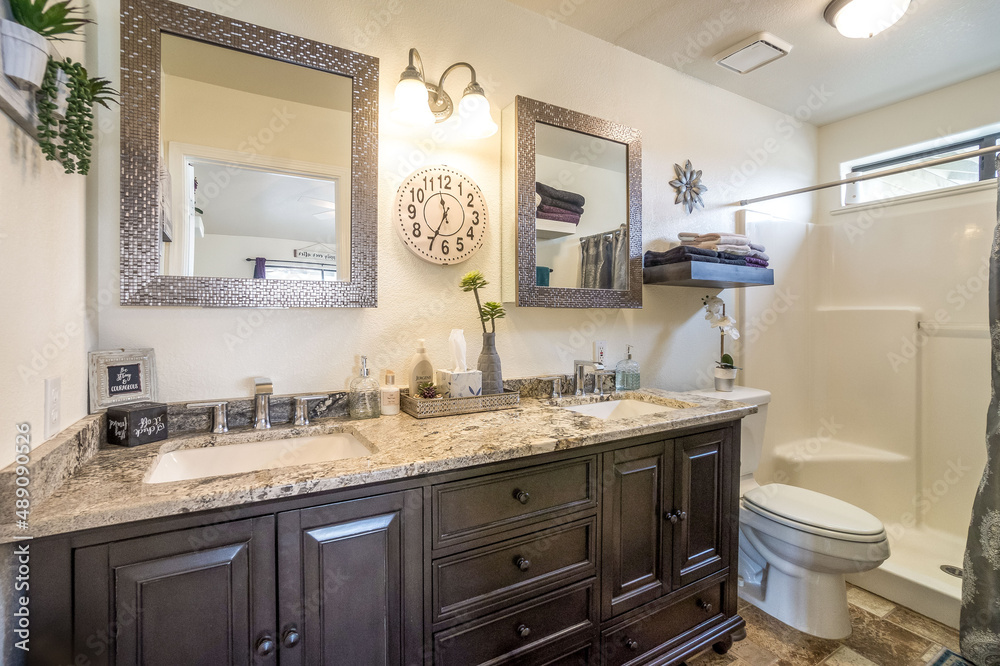 Fototapeta premium interior bathroom 