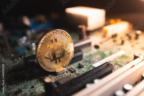 bitcoin on the motherboard , computer hardware