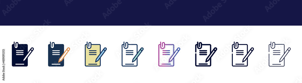 icon in 8 styles. line, filled, glyph, thin outline, colorful, stroke and gradient styles, vector sign. symbol, logo illustration. different style icons icon in 8 styles. line, filled, glyph, thin outline, colorful, stroke and gradient styles, vector sign. symbol, logo illustration. different style icons