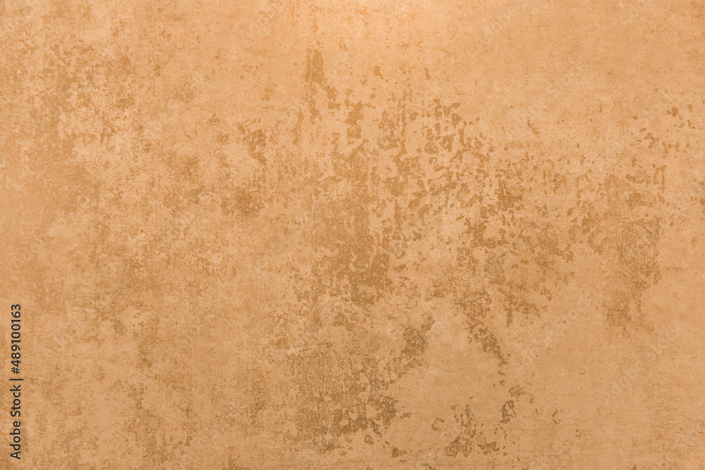 Abstract cement pattern concrete brown wall surface texture orange background