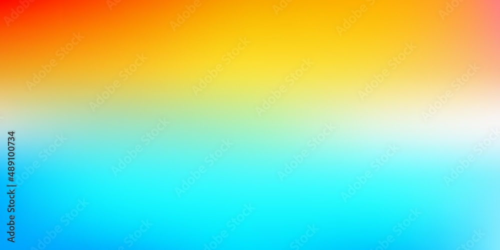 Obraz premium Light blue, red vector blur texture.