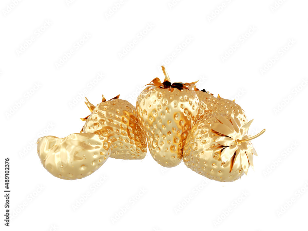 Conceptual image Golden berries isolated on a white background Conceptual image Golden berries isolated on a white background