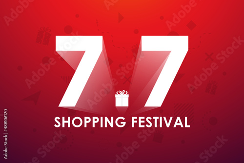 7.7 Shopping festival, Spee...