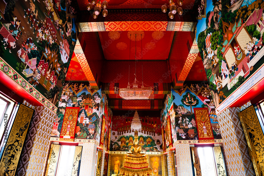 Obraz premium ワットパクナム日本別院の中