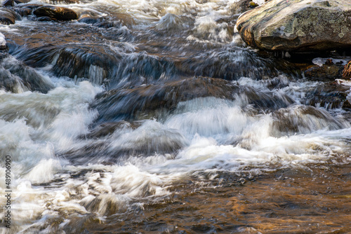 cascading water of willard brook