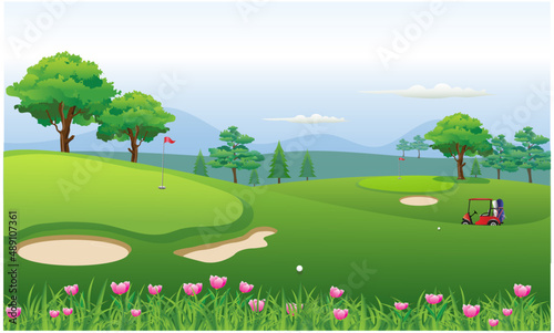 golf course atmosphere