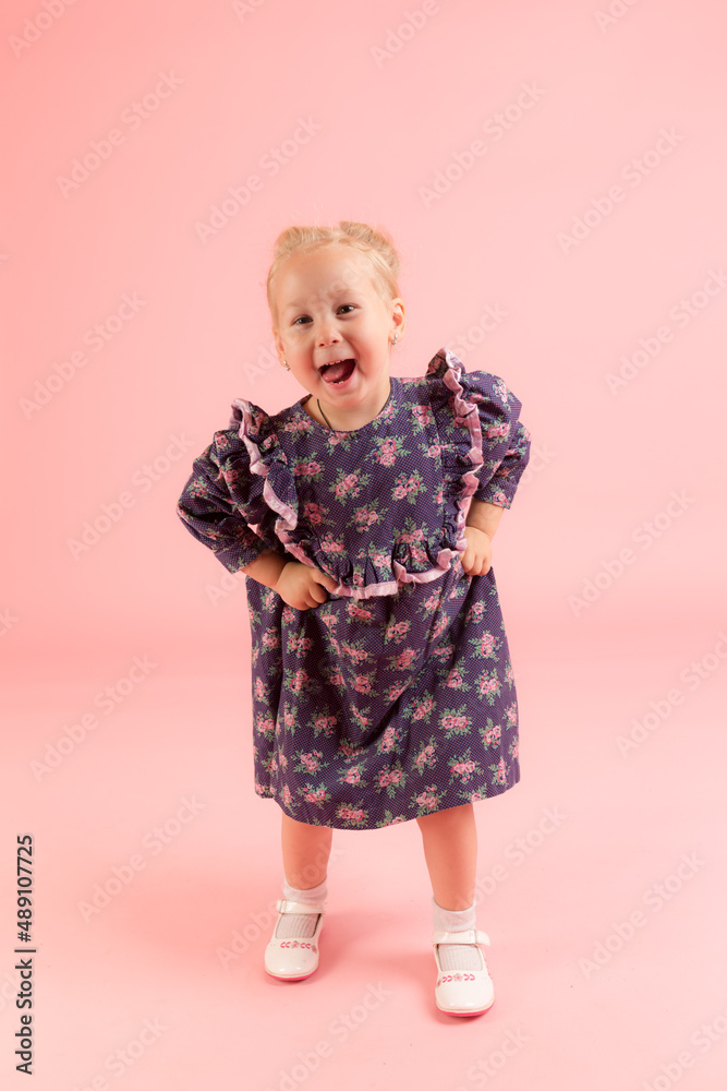 little cheerful girl little cheerful girl