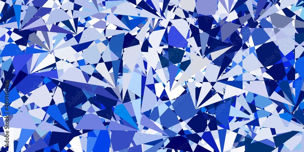 Light Pink, Blue vector layout with triangle forms. Light Pink, Blue vector layout with triangle forms.
