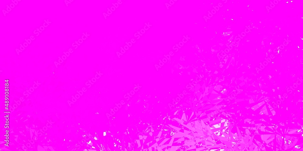 Light pink vector layout with triangle forms. Light pink vector layout with triangle forms.