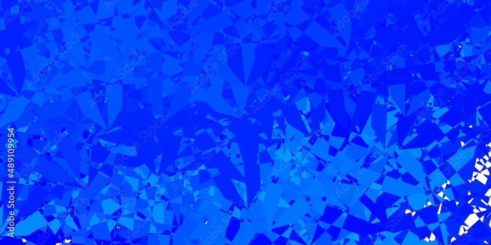 Light BLUE vector backdrop with triangles, lines. Light BLUE vector backdrop with triangles, lines.