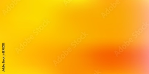 Light orange vector blur template.
