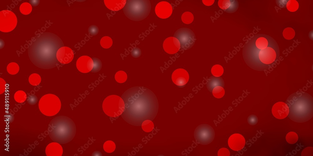 Light Orange vector texture with circles, stars. Light Orange vector texture with circles, stars.