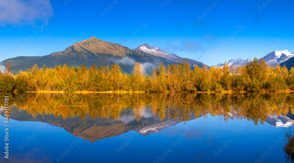 Fall colors, Juneau Alaska