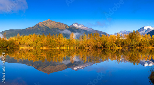 Fall colors, Juneau Alaska