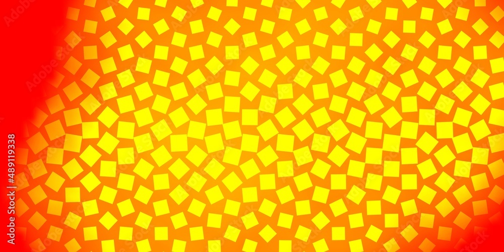 Light Orange vector texture in rectangular style.