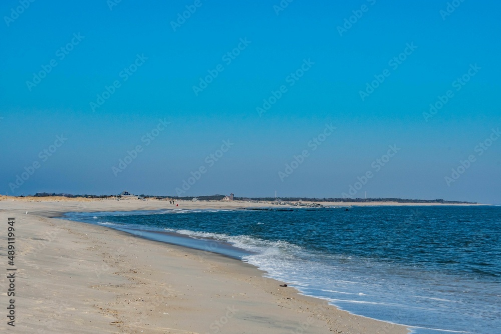 Down The Shore on a Winter Day, Sandy Hook, Gateway National Park, New Jersey, USA