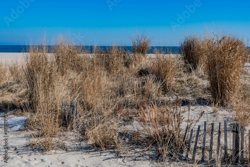 Winter Day at Sandy Hook  Gateway National Park  New Jersey  USA