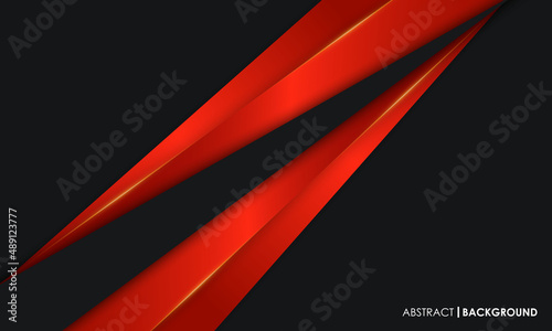 Modern abstract background black and red color