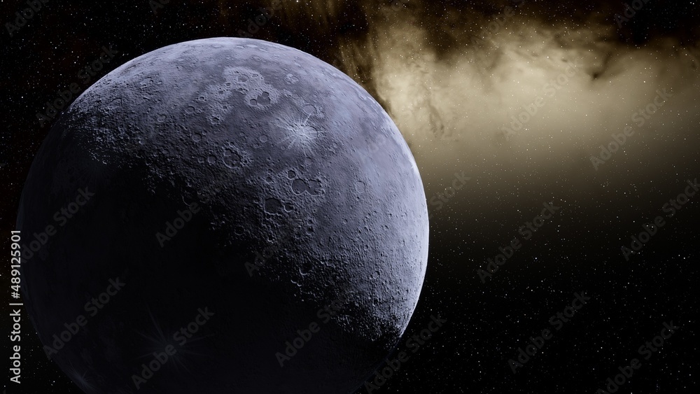 planet suitable for colonization, earth-like planet in far space, planets background 3d render planet suitable for colonization, earth-like planet in far space, planets background 3d render