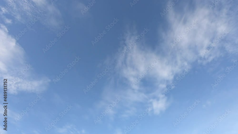 cloud formation in a blue sky until dusk cloud formation in a blue sky until dusk