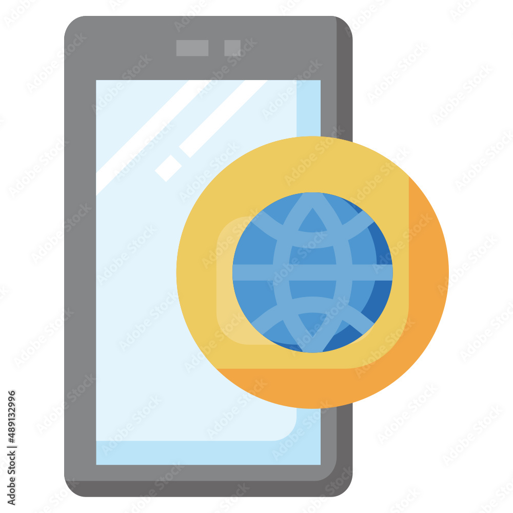 NETWORK flat icon,linear,outline,graphic,illustration