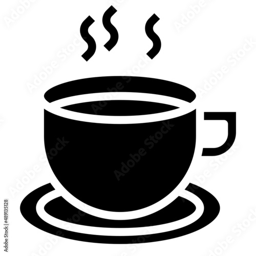 COFFEE glyph icon,linear,outline,graphic,illustration