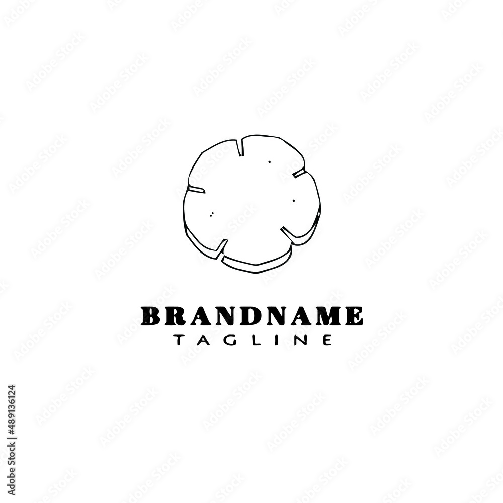 flower logo cartoon icon design template black isolated vector illustration flower logo cartoon icon design template black isolated vector illustration