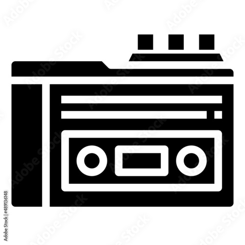 WALKMAN glyph icon,linear,outline,graphic,illustration