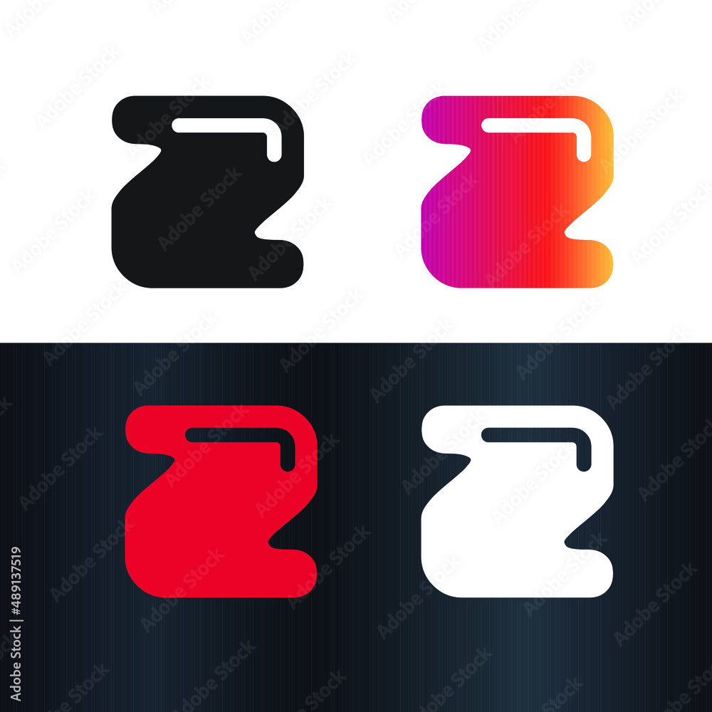 Fototapeta premium Letter Z Creative Unique Modern Vector Logo Design