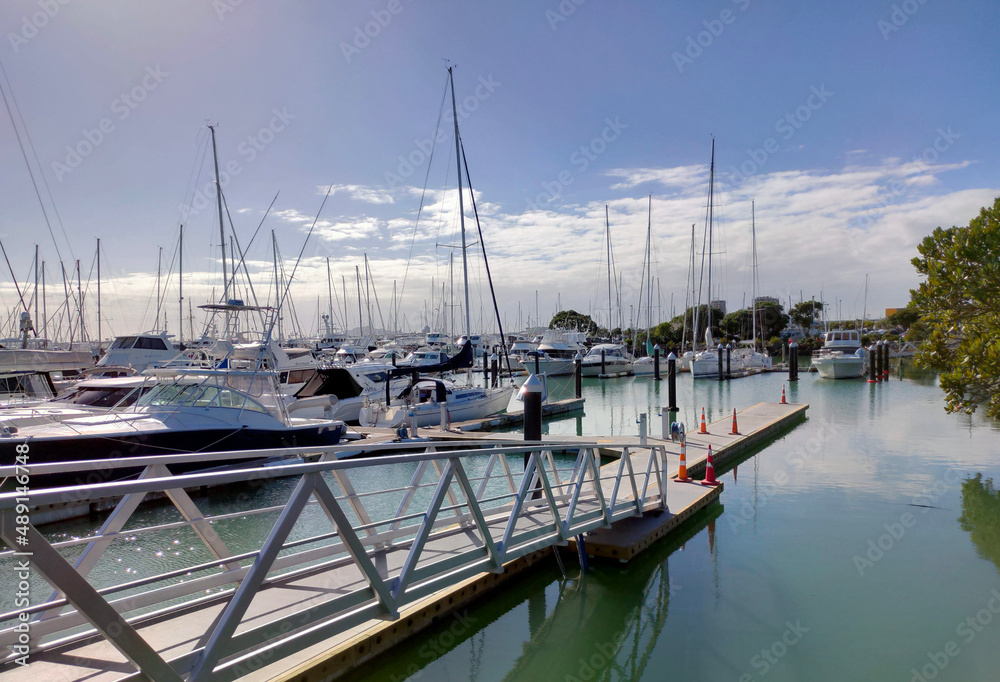 Fototapeta premium sailing harbor