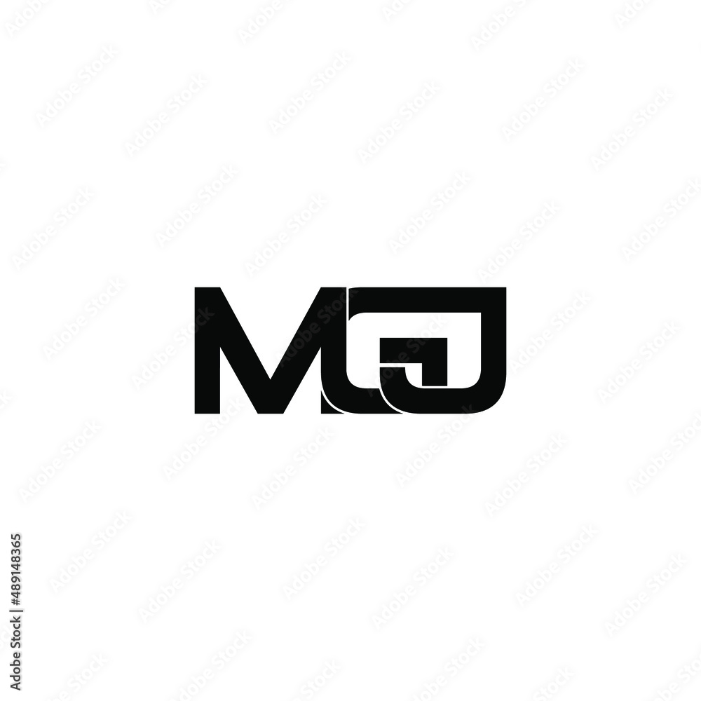 mgj letter original monogram logo design mgj letter original monogram logo design