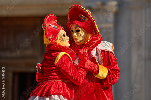 venetian carnival mask in Venice 2022