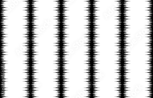 Ikat ethnic zigzag design
 background. Seamless ikat stripe pattern in tribal, folk embroidery abstract art. art ornament print. Design for carpet, wallpaper, clothing, wrapping, fabric, fashion